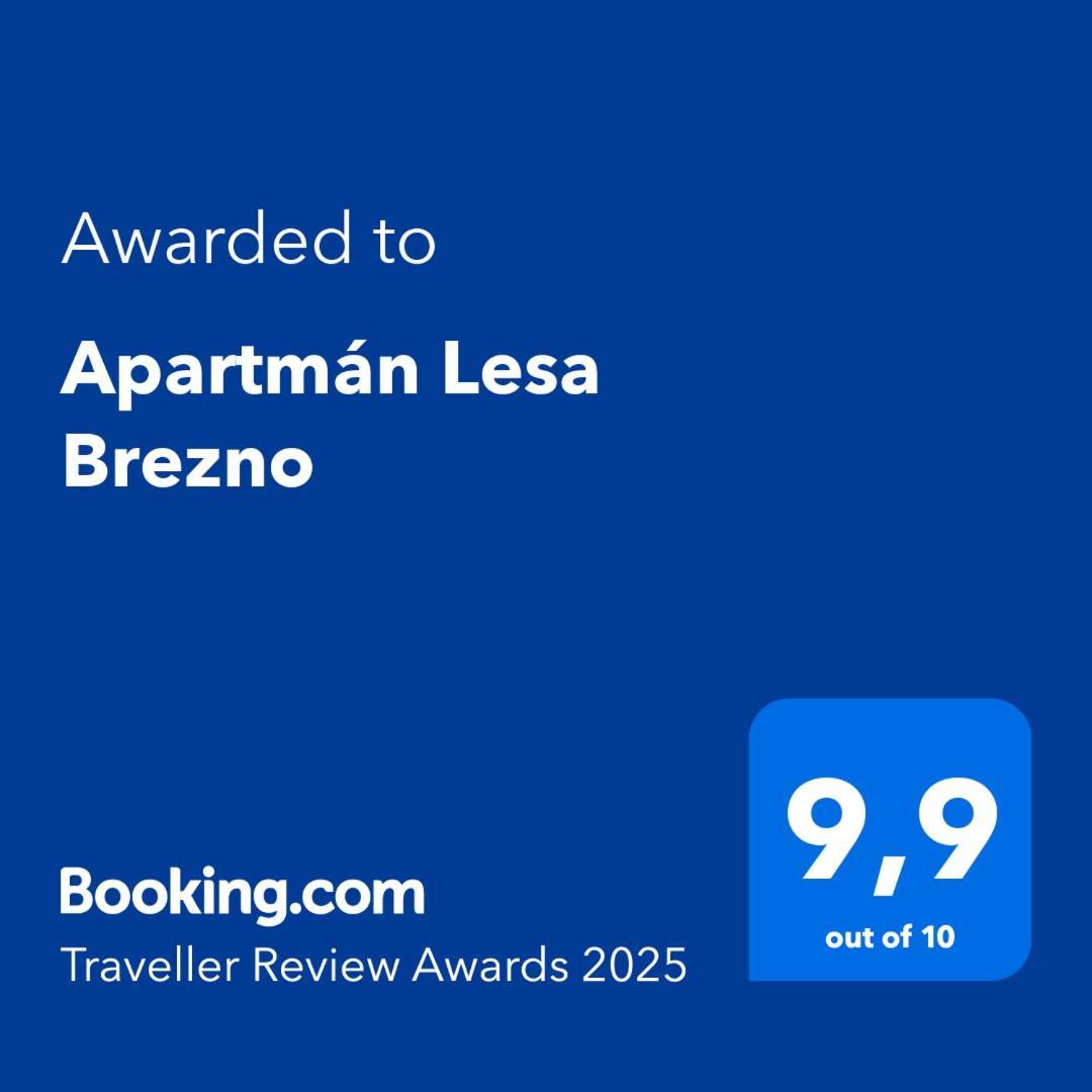 Apartman Lesa Brezno Esterno foto